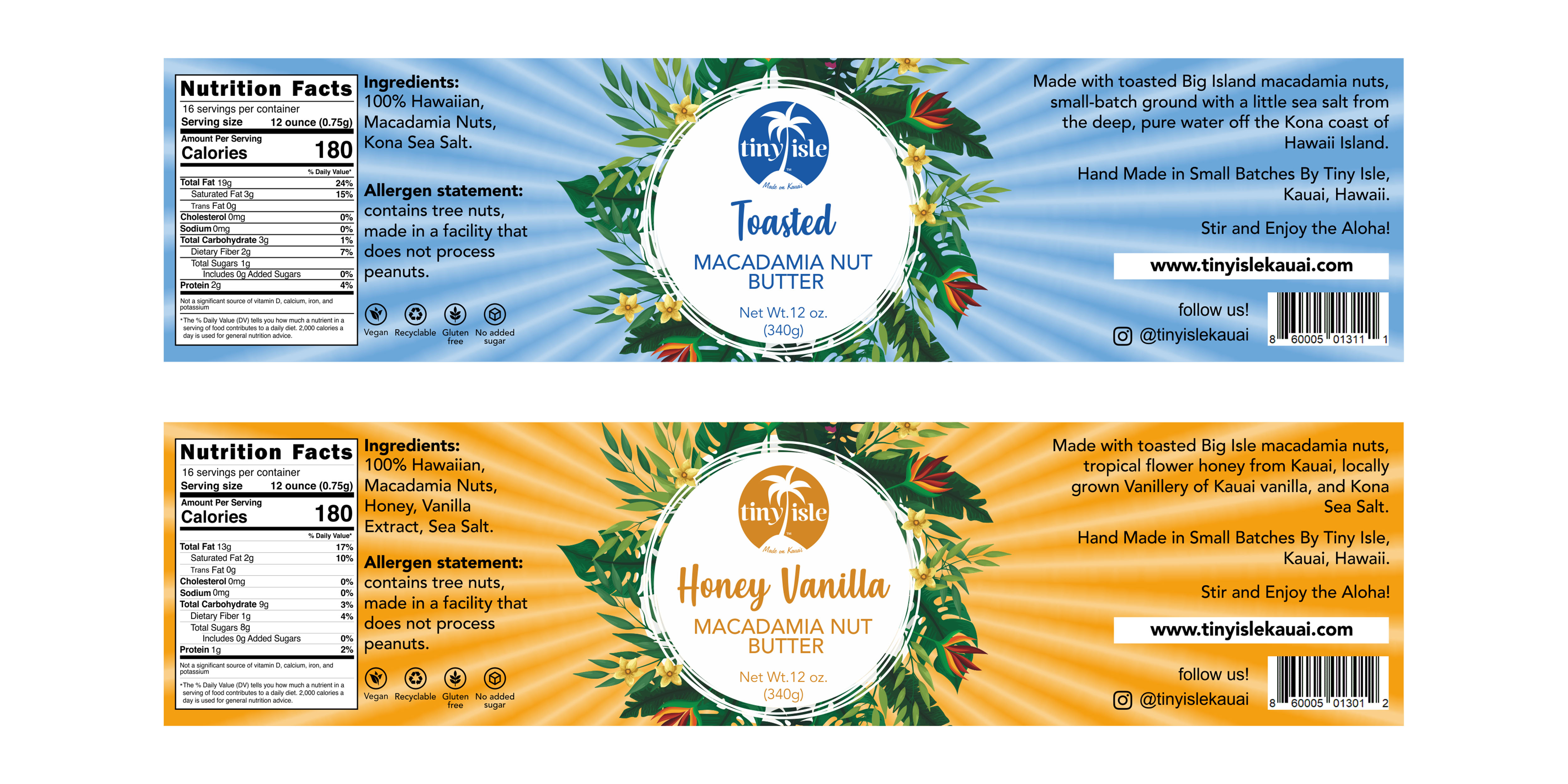 Diseño de Etiqueta por RenCan para Tiny Isle | Diseño #25531569