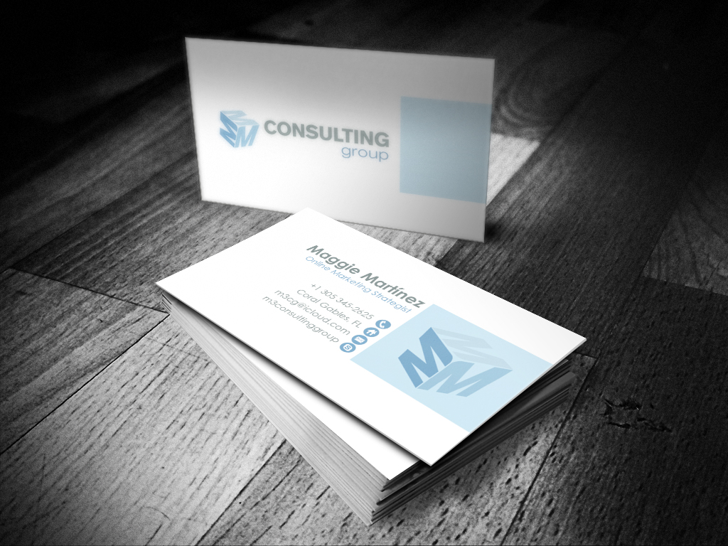 Business Card Design by Cyanide Design for MMM Consulting Group | Design #3050216