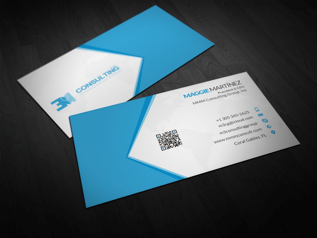 Design de Carte de Visite par Tadah Designer pour MMM Consulting Group | Design #3090915