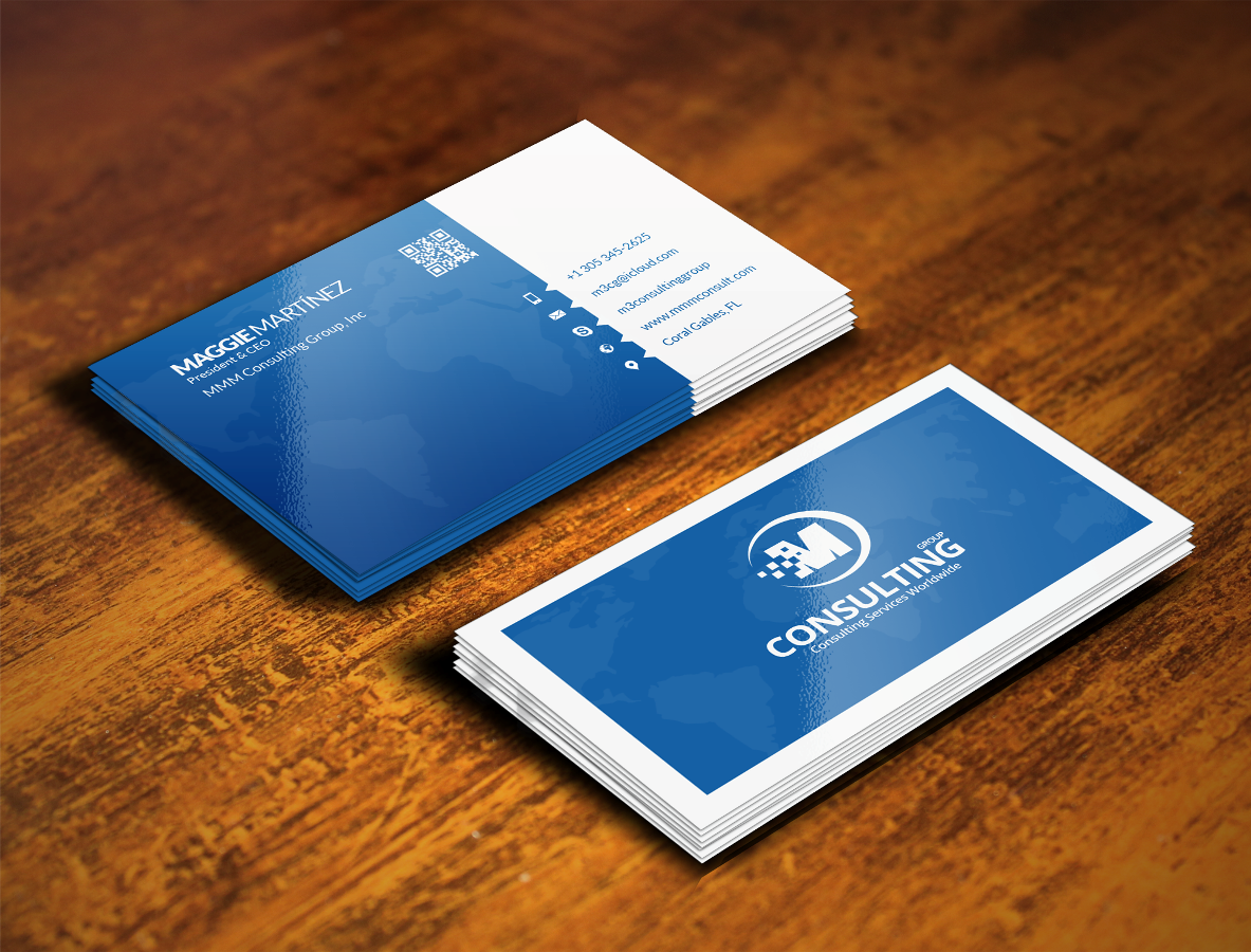 Business Card Design by Tadah Designer for MMM Consulting Group | Design #3176234