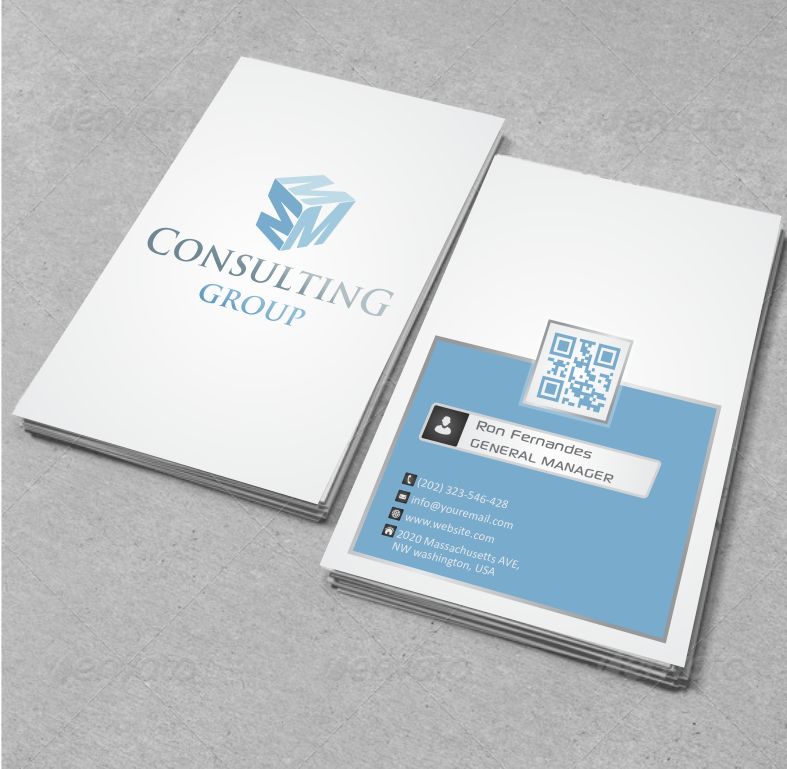 Diseño de Tarjeta de Presentación por AwsomeD para MMM Consulting Group | Diseño #3054217