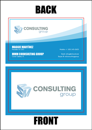 Business Card Design by IronicDesigns for MMM Consulting Group | Design: #3051311