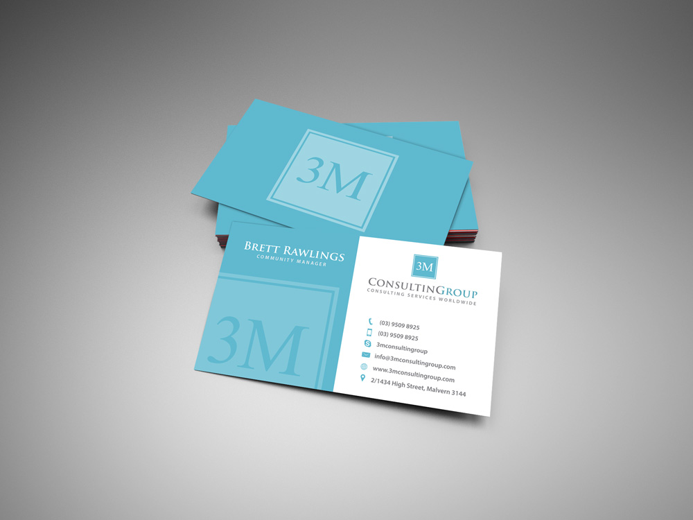 Business Card Design by madeli for MMM Consulting Group | Design #3354012