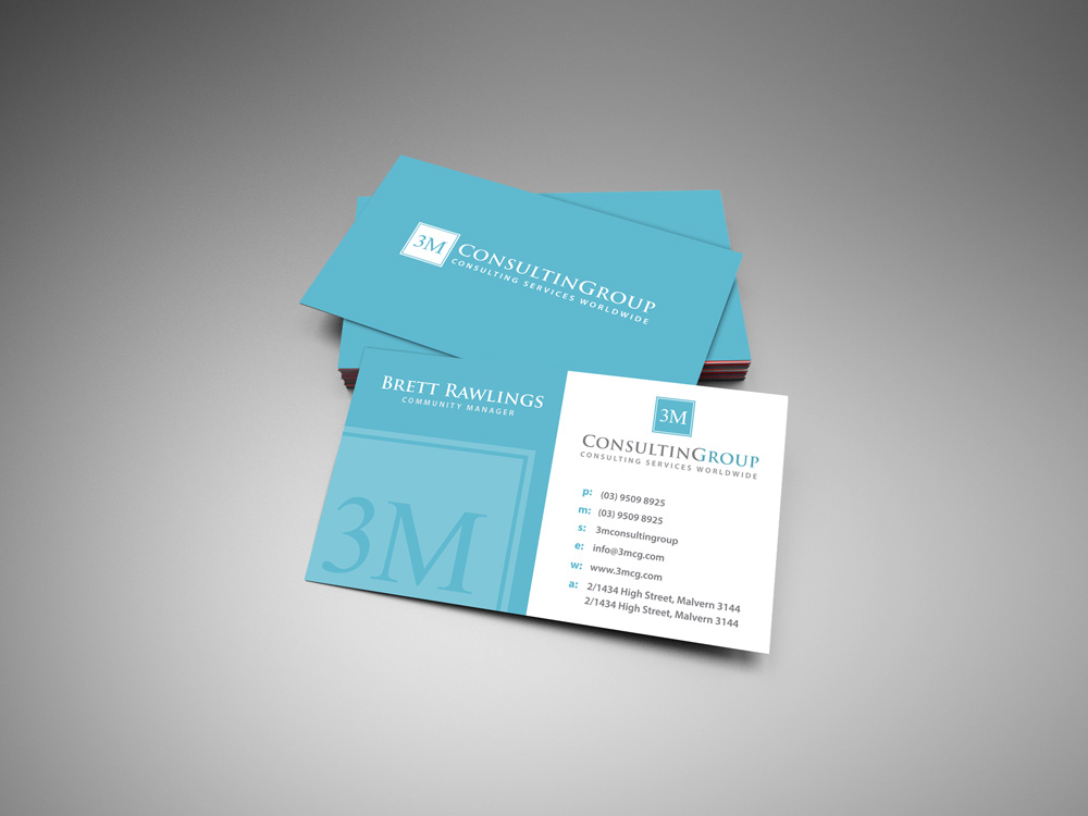 Business Card Design by madeli for MMM Consulting Group | Design #3354454
