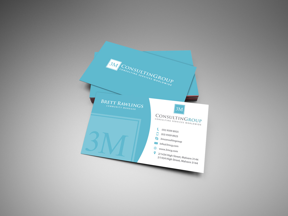 Business Card Design by madeli for MMM Consulting Group | Design #3357866