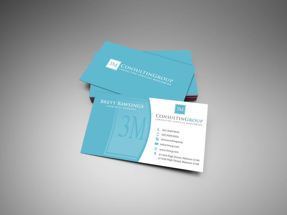 Business Card Design by madeli for MMM Consulting Group | Design #3359710