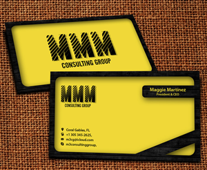 Business Card Design by Akwebdesigner for MMM Consulting Group | Design #3036599