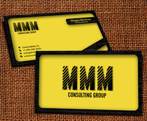 Business Card Design by Akwebdesigner for MMM Consulting Group | Design: #3036625