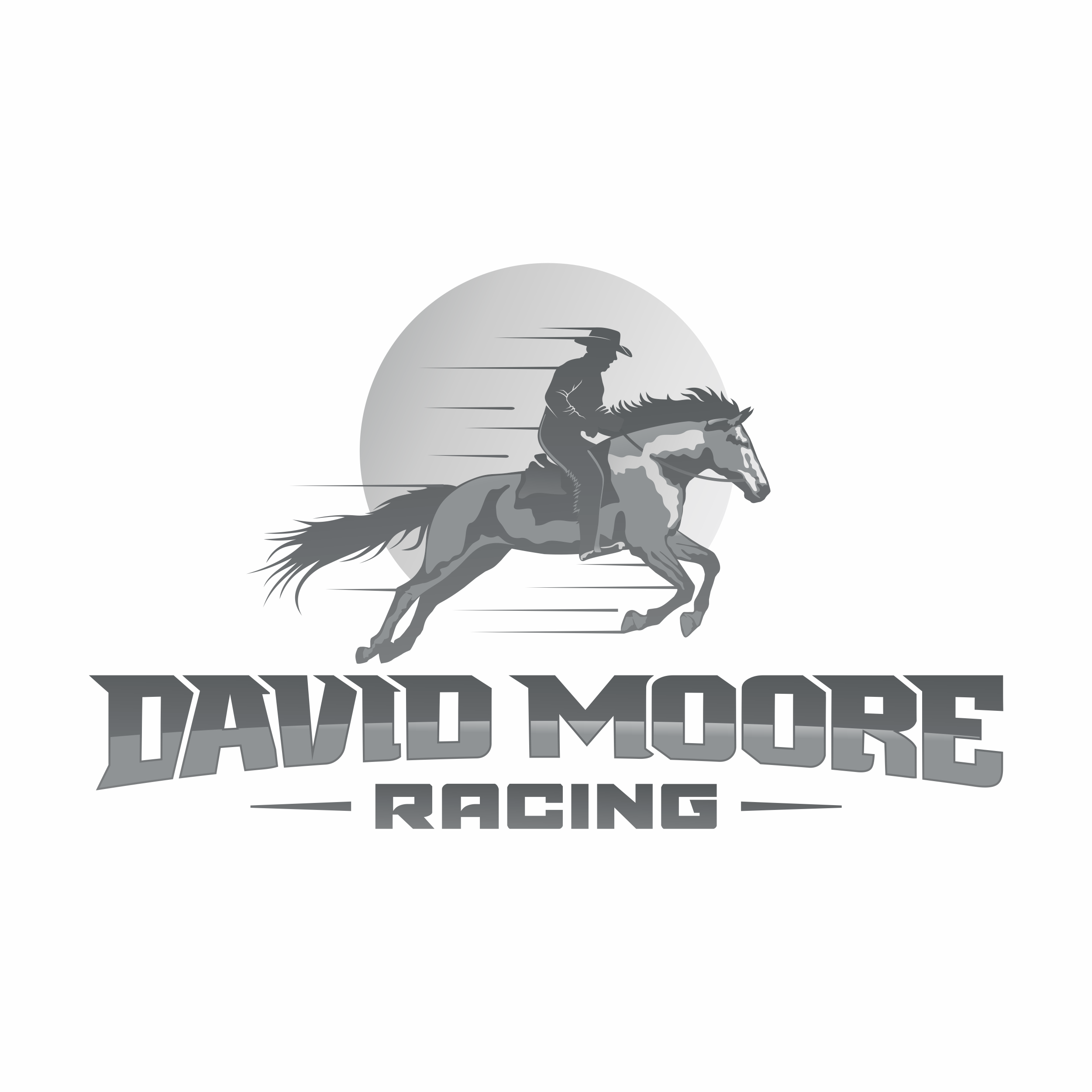 Logo Design by luckdesign for David Moore RACING | Design #25532296