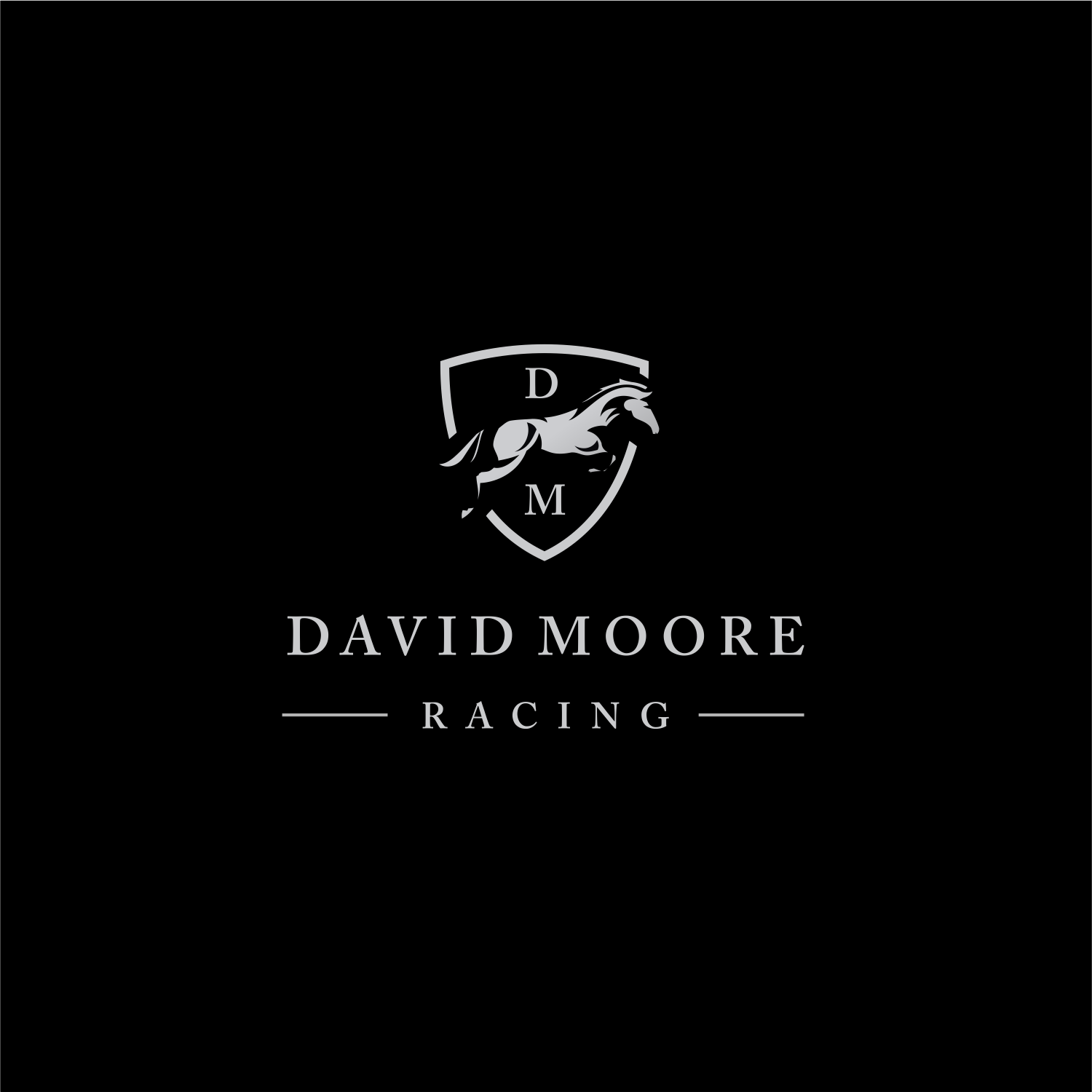Logo Design by ThiagoB for David Moore RACING | Design #25531410