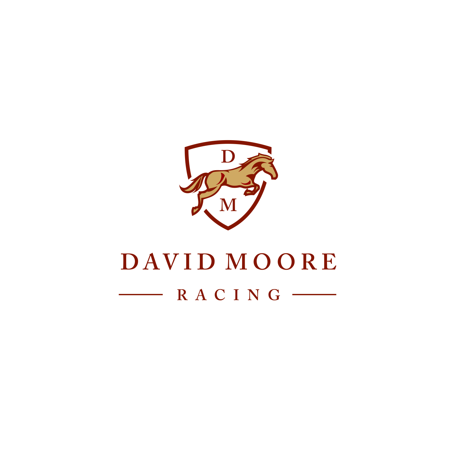 Diseño de Logo por ThiagoB para David Moore RACING | Diseño #25535305