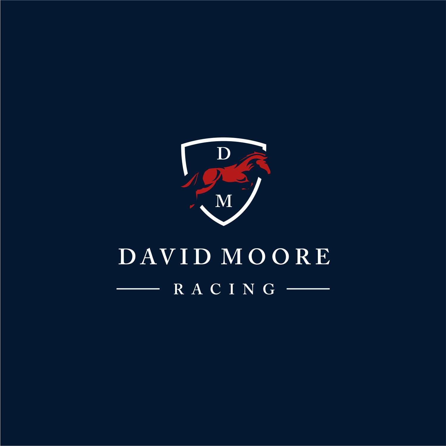 Logo Design by ThiagoB for David Moore RACING | Design #25547999