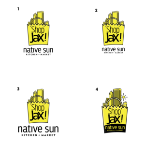Diseño de Logo por GenArt para Native Sun Natural Foods Markets | Diseño: #25534627