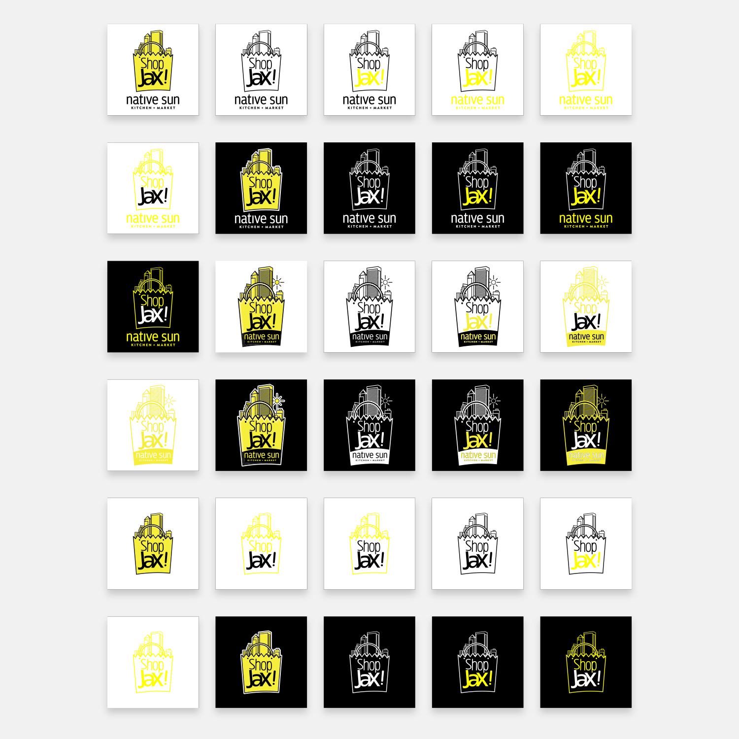 Logo Design by GenArt for Native Sun Natural Foods Markets | Design #25542306