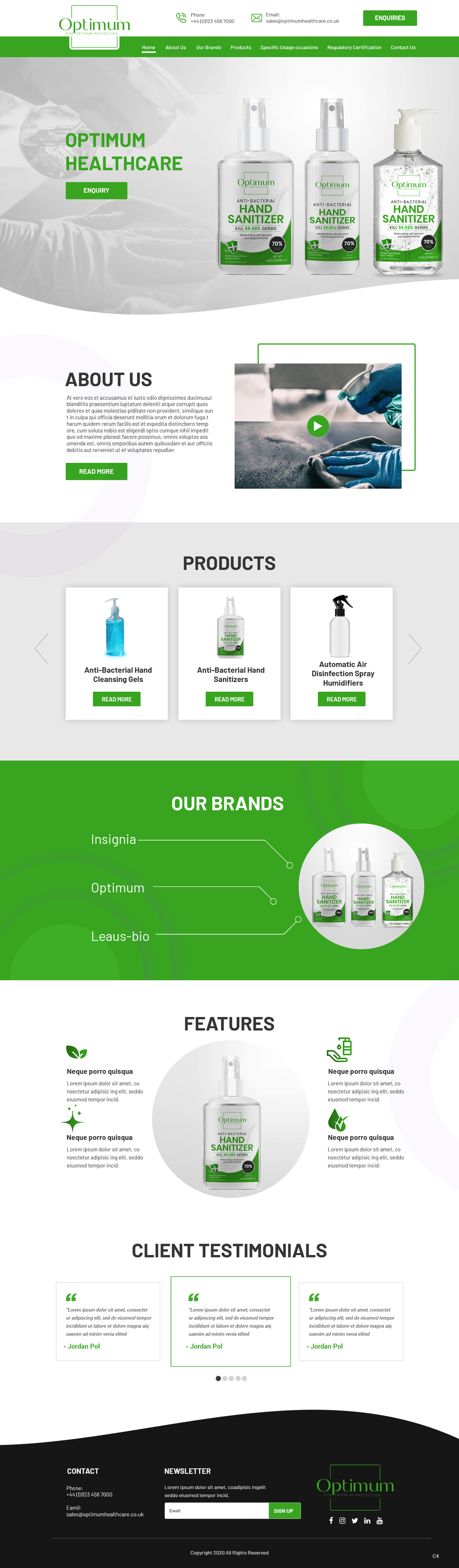 WordPress-Design von pb für Optimum Solar International | Design #25537286