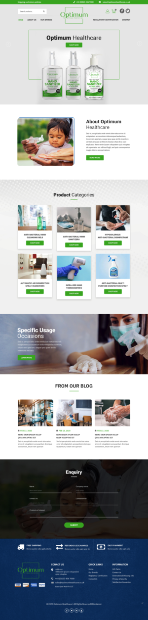 Wordpress Design by pb for Urban Capital Management | Design: #25537287