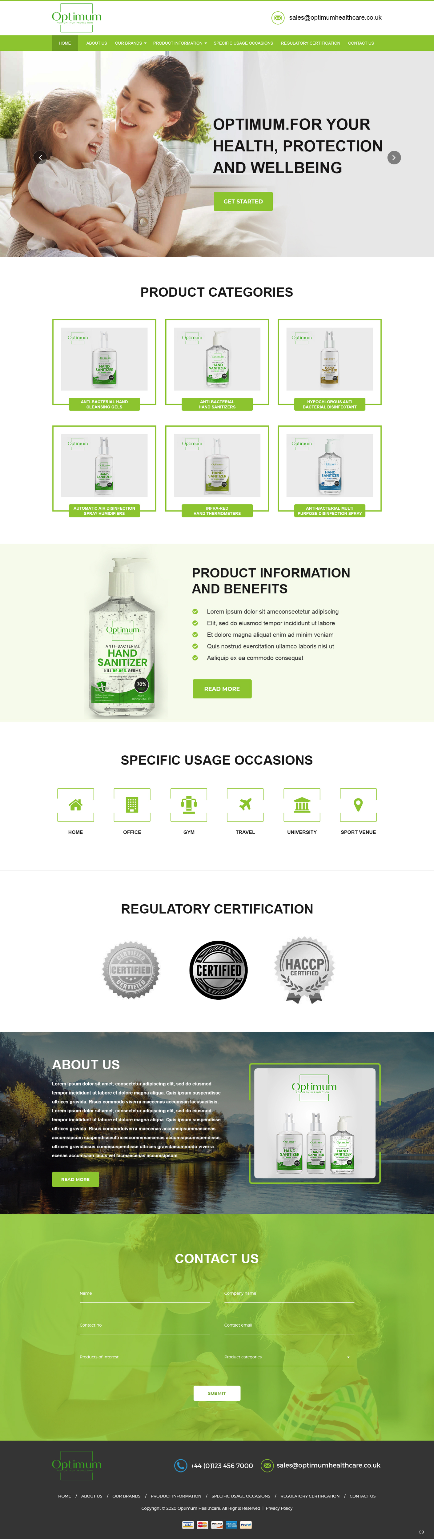 WordPress-Design von pb für Optimum Solar International | Design #25556366