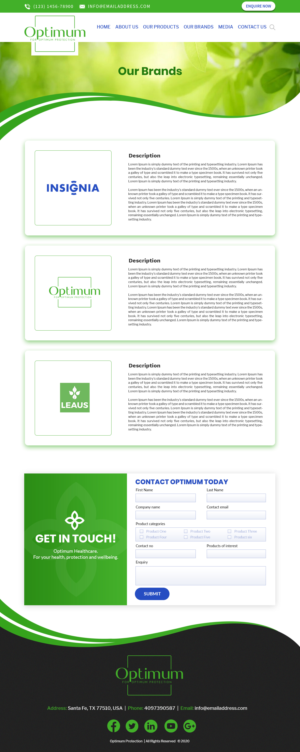 WordPress-Design von SAI DESIGNS für Urban Capital Management | Design: #25621651
