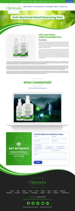 WordPress-Design von SAI DESIGNS für Urban Capital Management | Design: #25736248