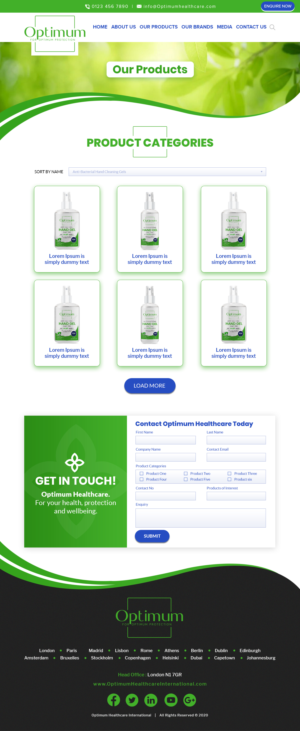 WordPress-Design von SAI DESIGNS für Urban Capital Management | Design: #25736258