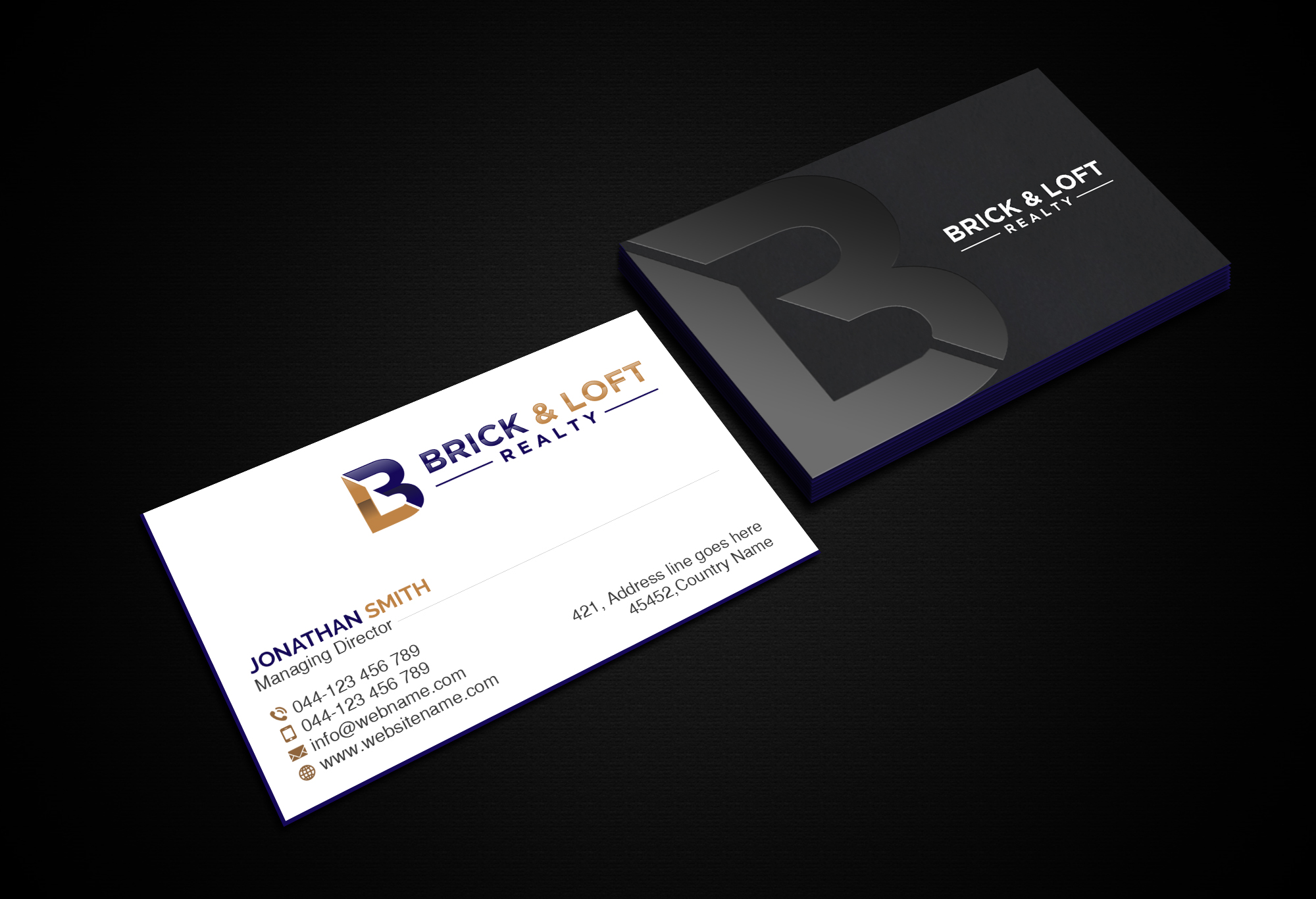 Stationery Design by Creations Box 2015 for FlatRock Royalties  | Design #25575427