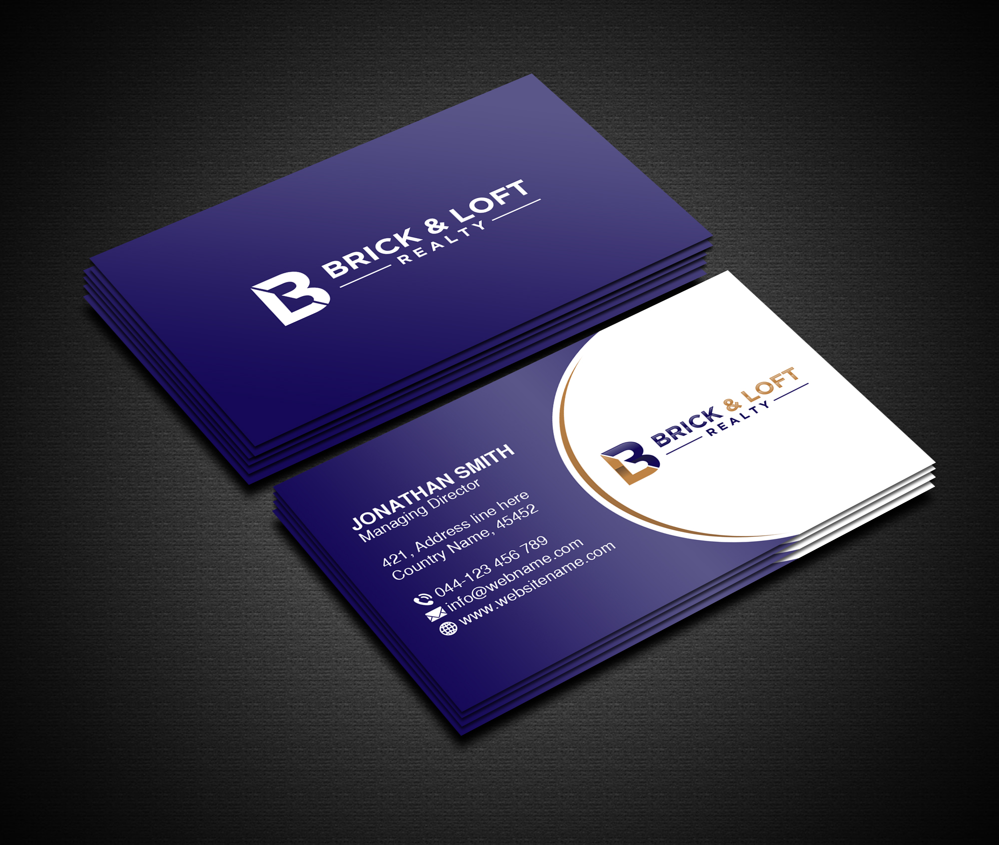 Stationery Design by Creations Box 2015 for FlatRock Royalties  | Design #25575443