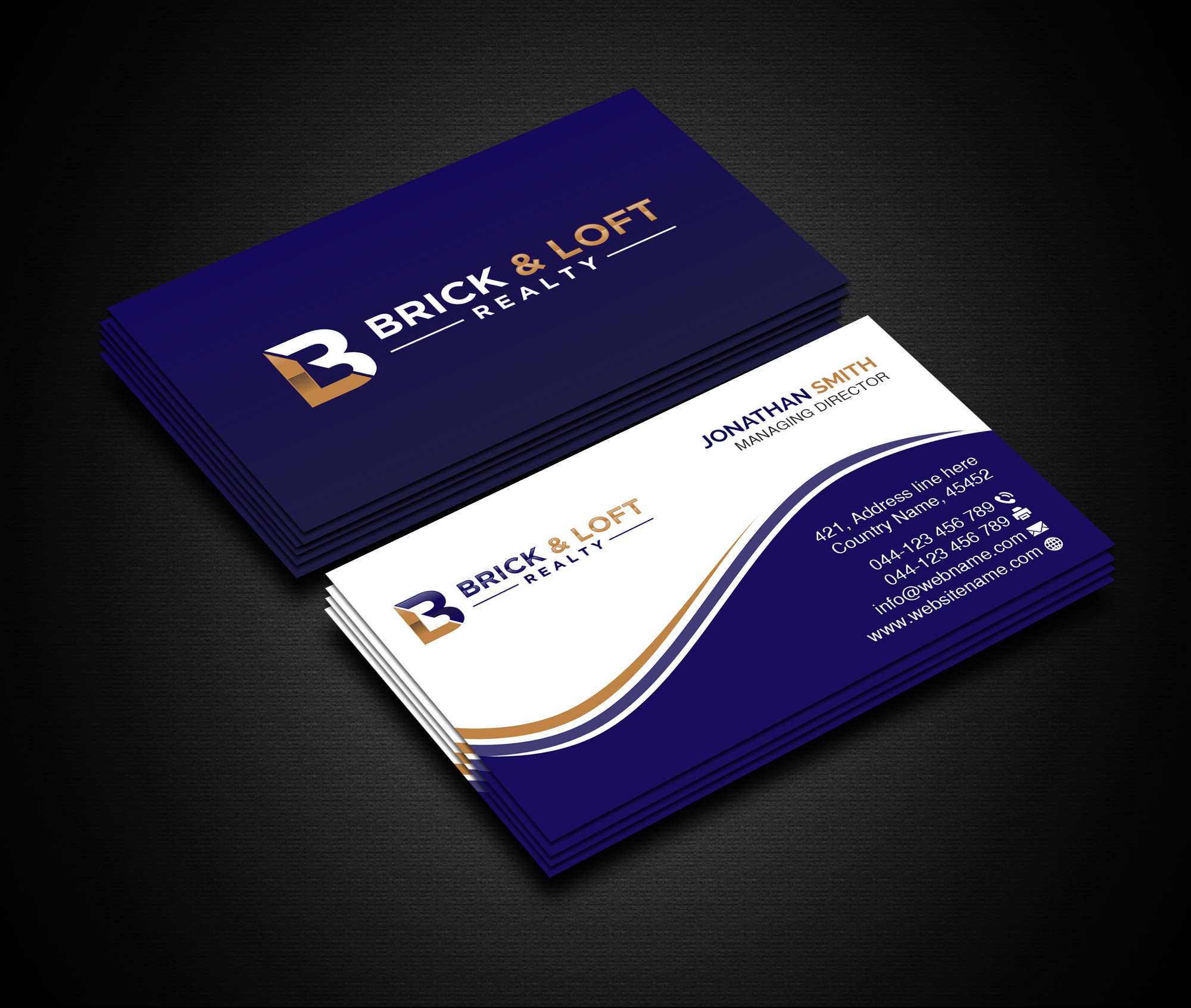 Stationery Design by Creations Box 2015 for FlatRock Royalties  | Design #25576229