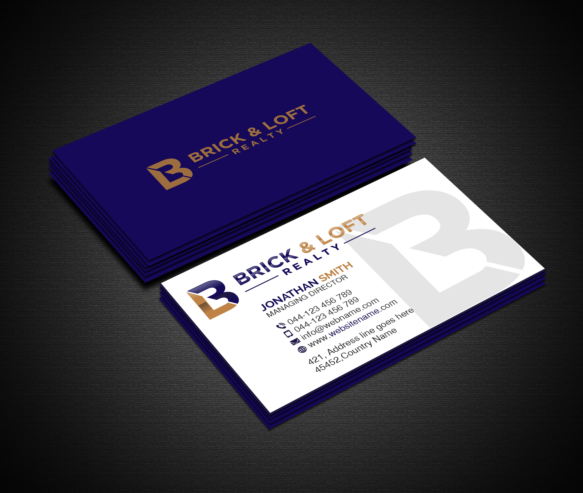 Stationery Design by Creations Box 2015 for FlatRock Royalties  | Design #25576230