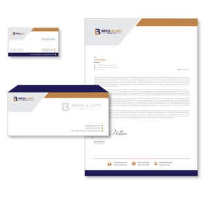 Diseño de Papelería por instudio para FlatRock Royalties  | Diseño: #25539633