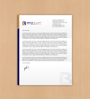 Stationery Design by R.design for FlatRock Royalties  | Design: #25561347