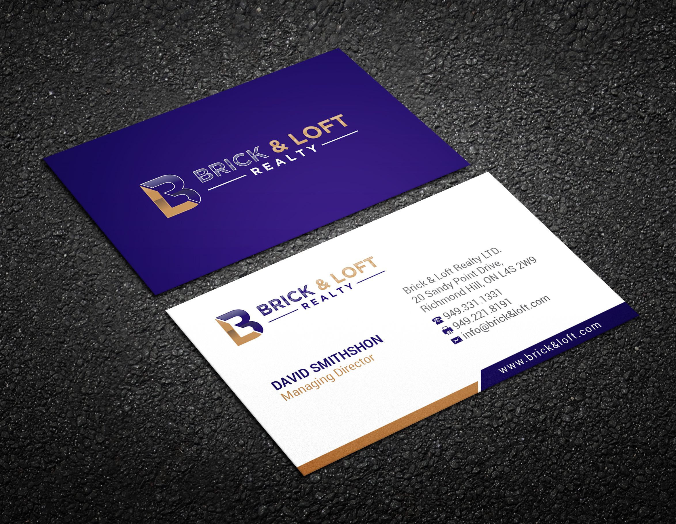 Stationery Design by R.design for FlatRock Royalties  | Design #25566851
