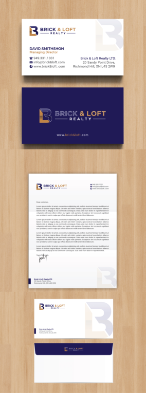 Stationery Design by R.design for FlatRock Royalties  | Design: #25568381