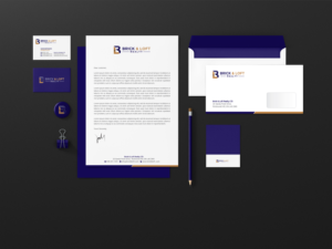 Boutique Real Estate Brokerage looking for business card, letterhead and envelope design | Stationery Design by R.design