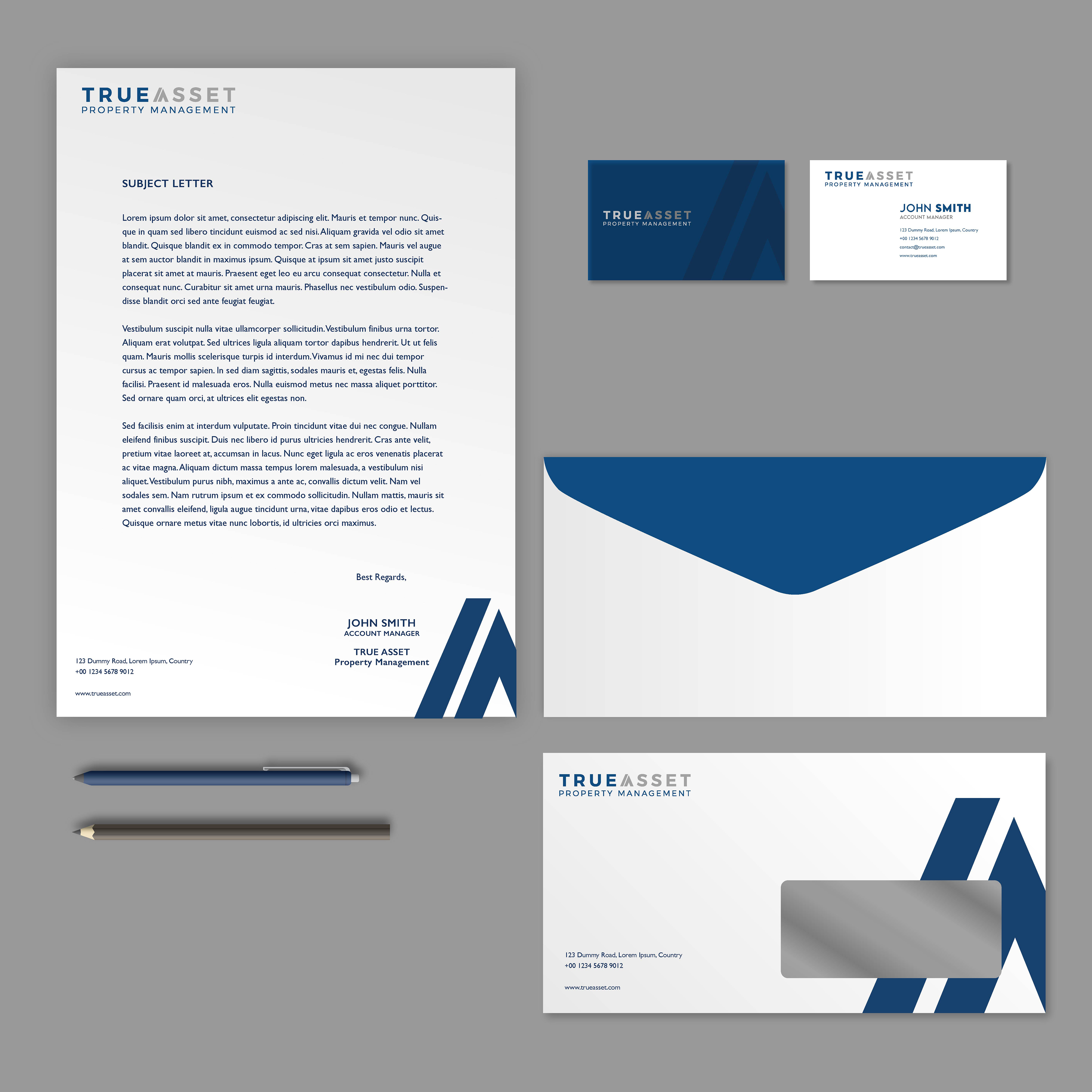 Stationery Design by Ms Deejay for FlatRock Royalties  | Design #25534182