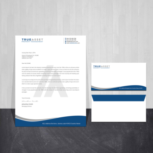 Stationery Design by Creations Box 2015 for FlatRock Royalties  | Design: #25573138