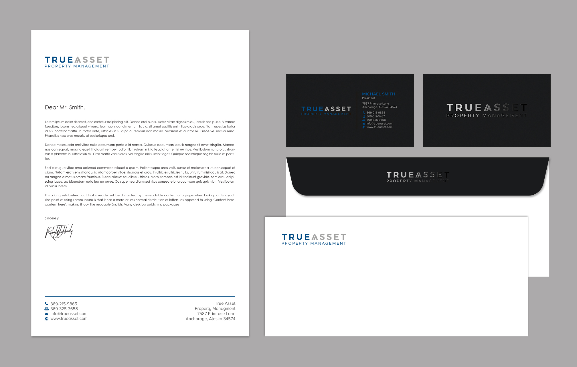 Stationery Design by chandrayaan.creative for FlatRock Royalties  | Design #25559730