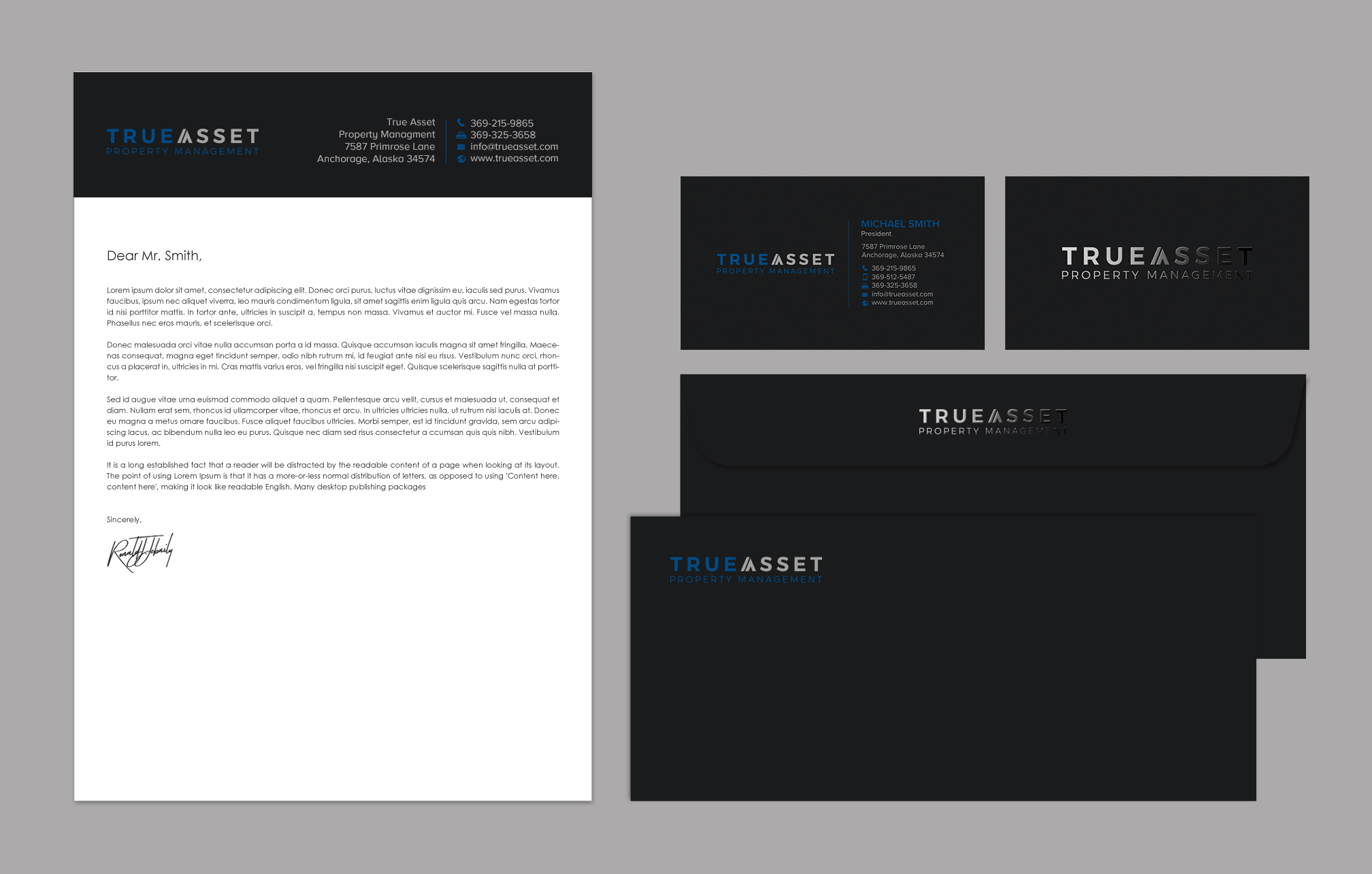 Stationery Design by chandrayaan.creative for FlatRock Royalties  | Design #25559731
