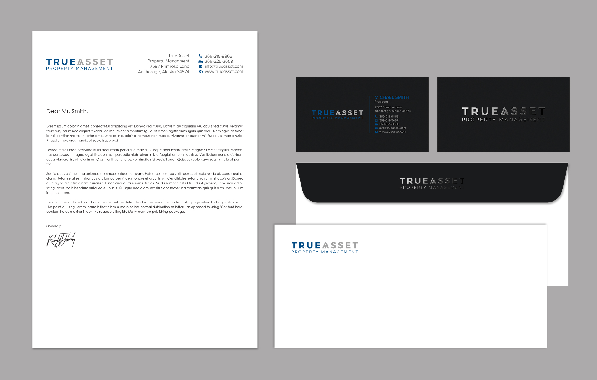 Stationery Design by chandrayaan.creative for FlatRock Royalties  | Design #25559732