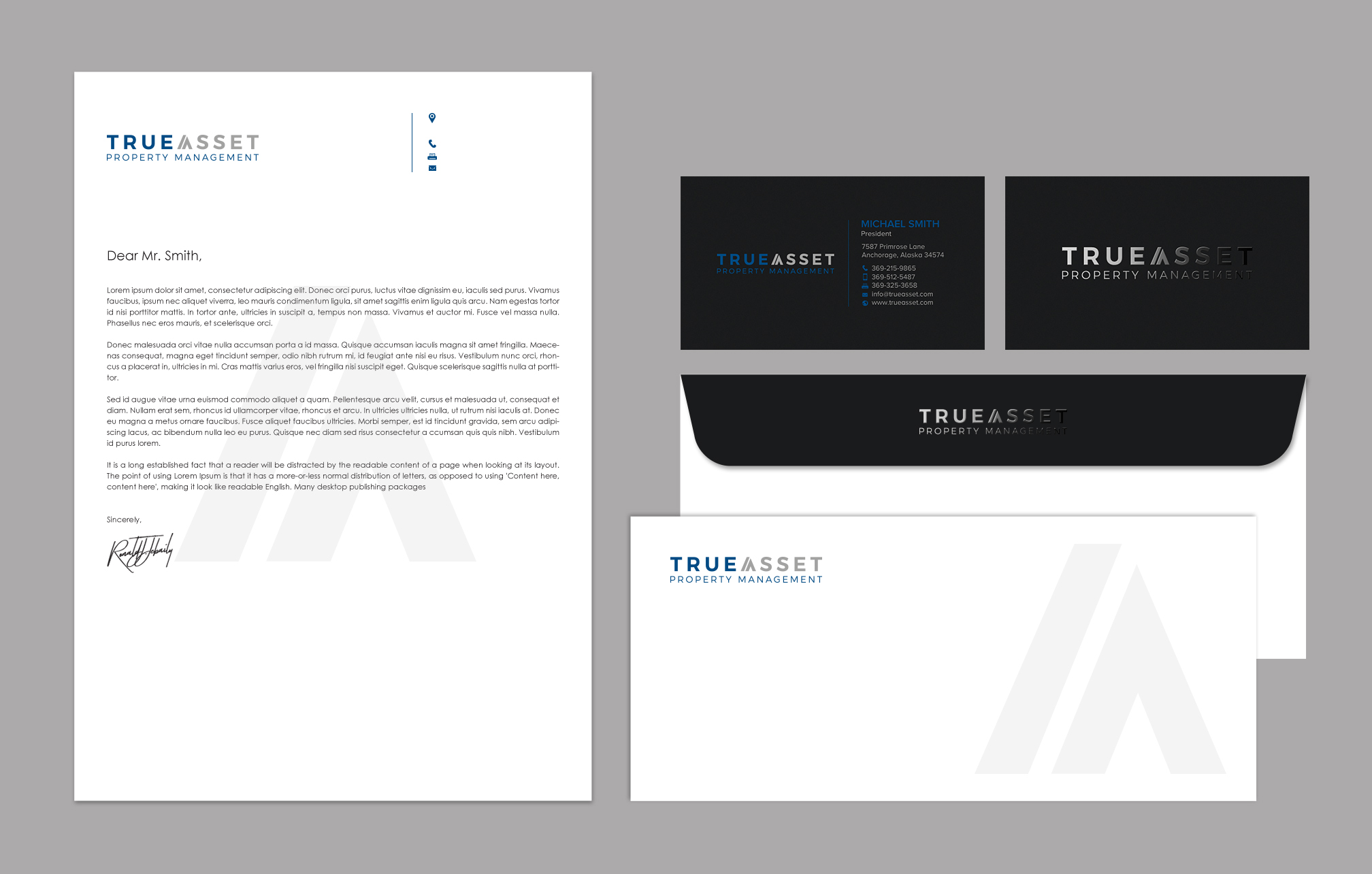 Stationery Design by chandrayaan.creative for FlatRock Royalties  | Design #25559738