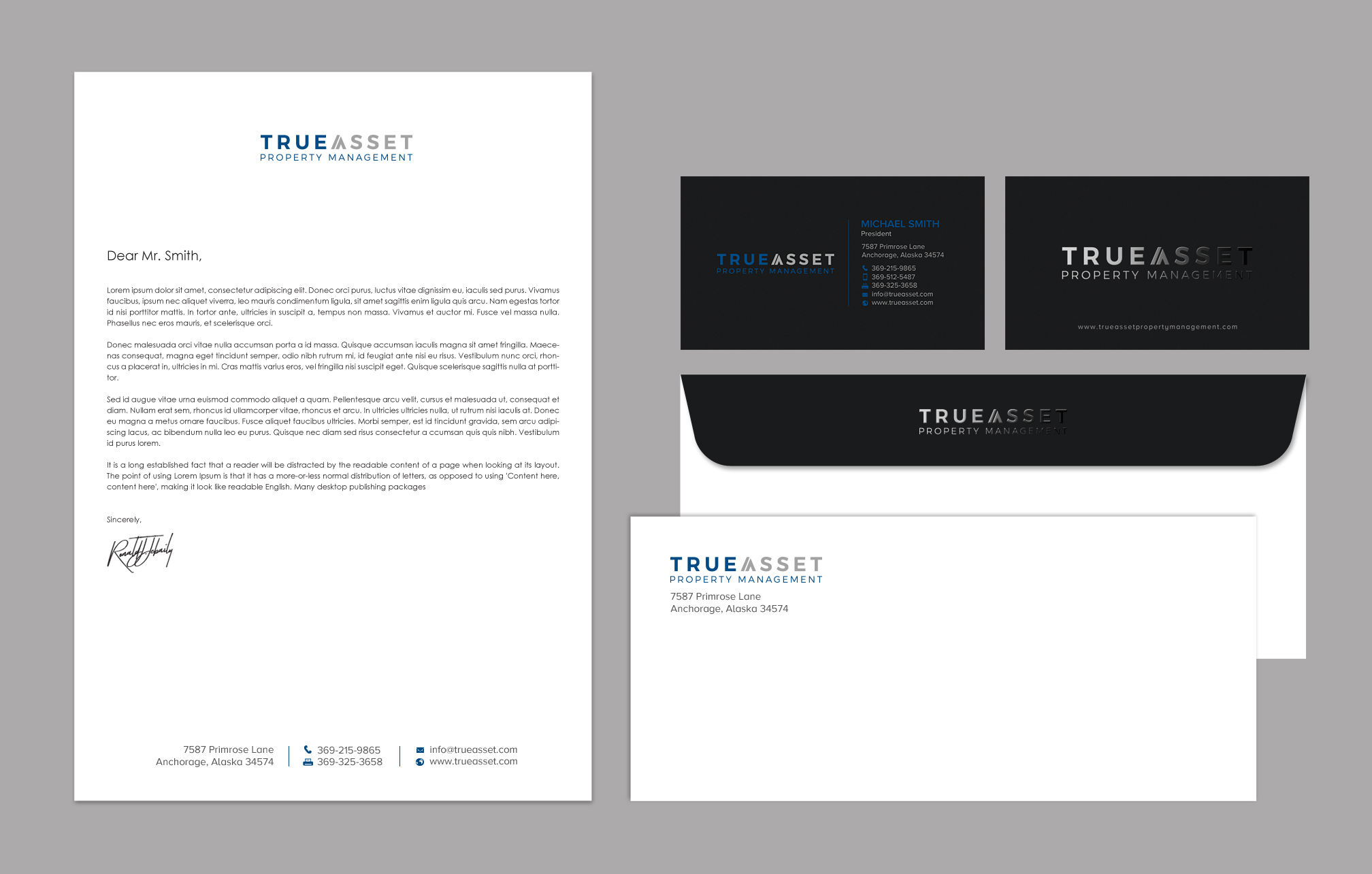 Stationery Design by chandrayaan.creative for FlatRock Royalties  | Design #25582194