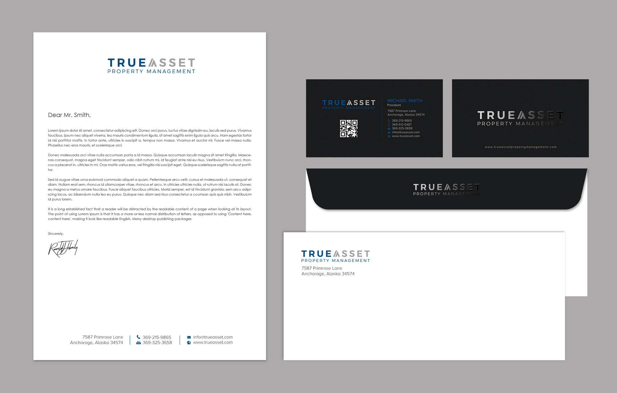 Stationery Design by chandrayaan.creative for FlatRock Royalties  | Design #25618550