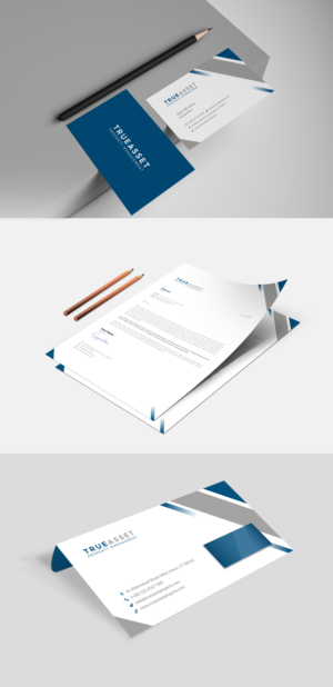 Property Management Company looking for a high-end business card, letterhead and envelope design.  | Diseño de Papelería por bdesigner9