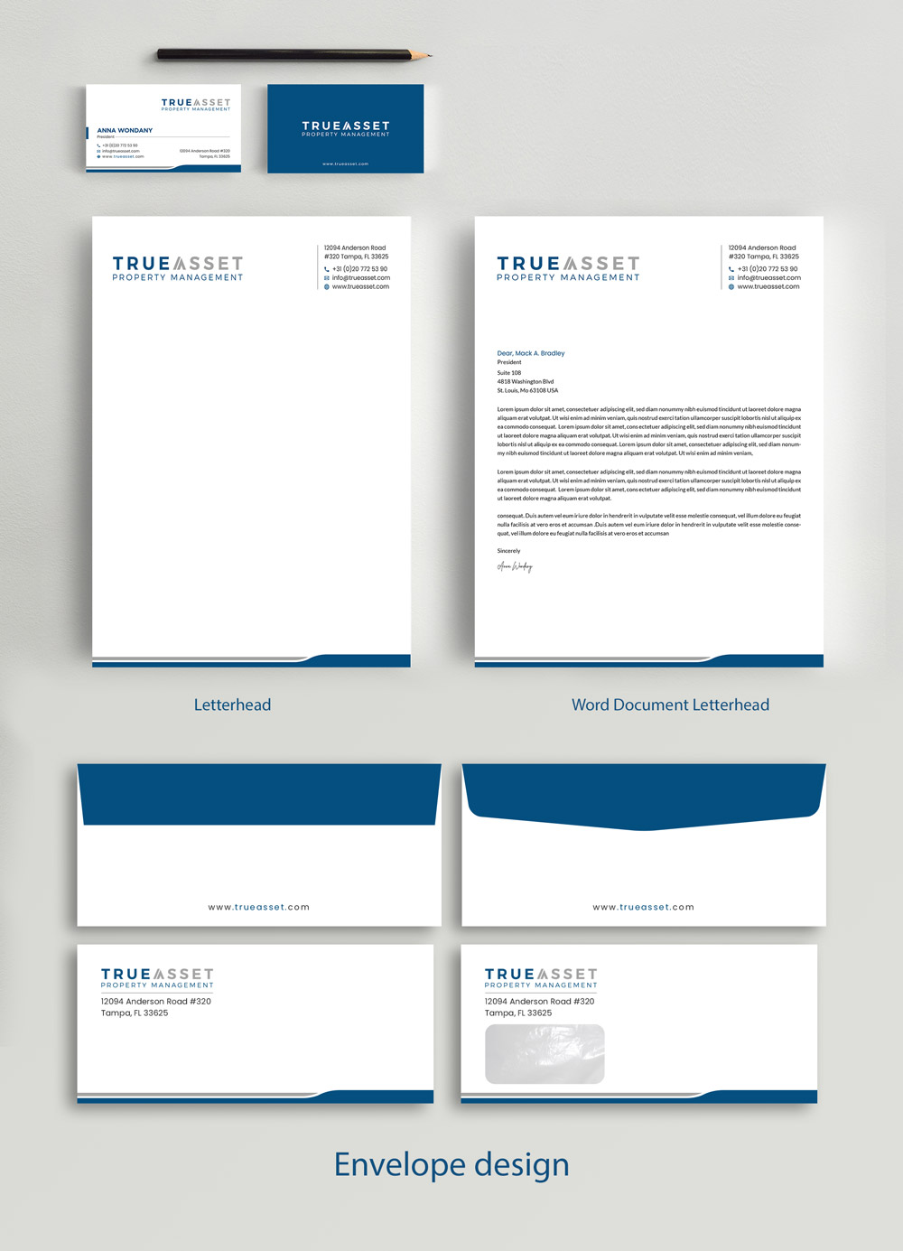 Stationery Design by alex_etel for FlatRock Royalties  | Design #25539778