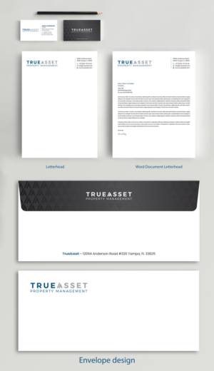 Property Management Company looking for a high-end business card, letterhead and envelope design.  | Stationery Design by alex_etel