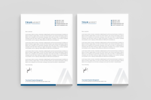 Stationery Design by R.design for FlatRock Royalties  | Design: #25537047