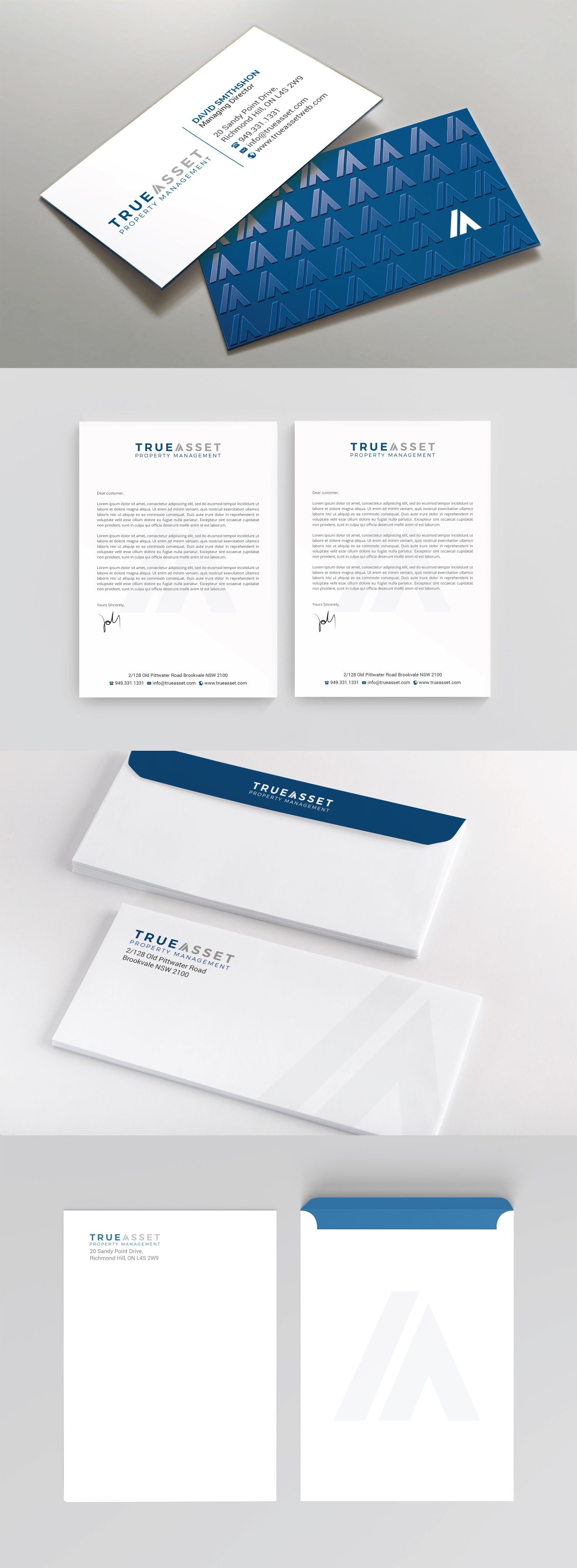 Stationery Design by R.design for FlatRock Royalties  | Design #25554318