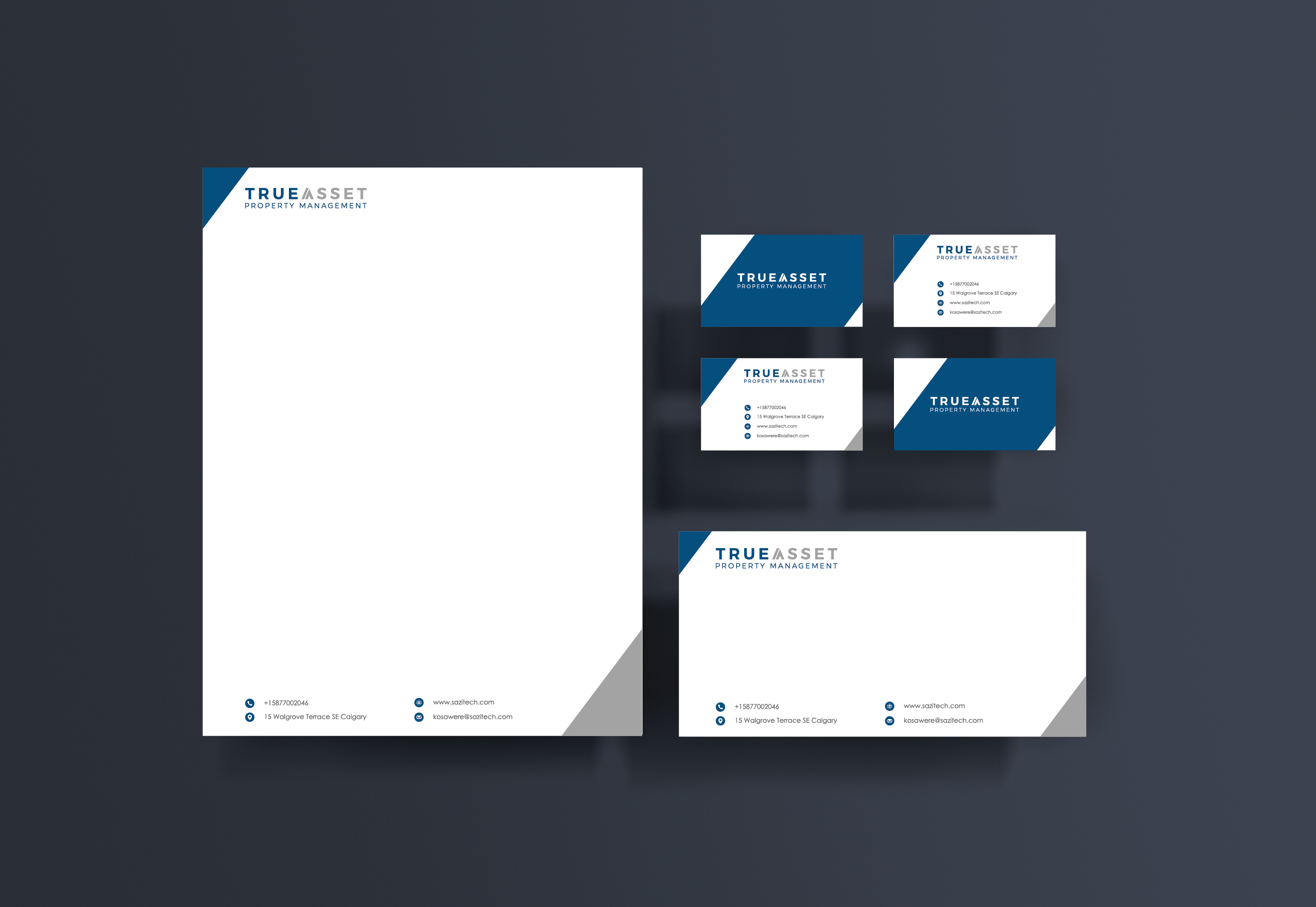 Stationery Design by Shahzad.Designs for FlatRock Royalties  | Design #25542517