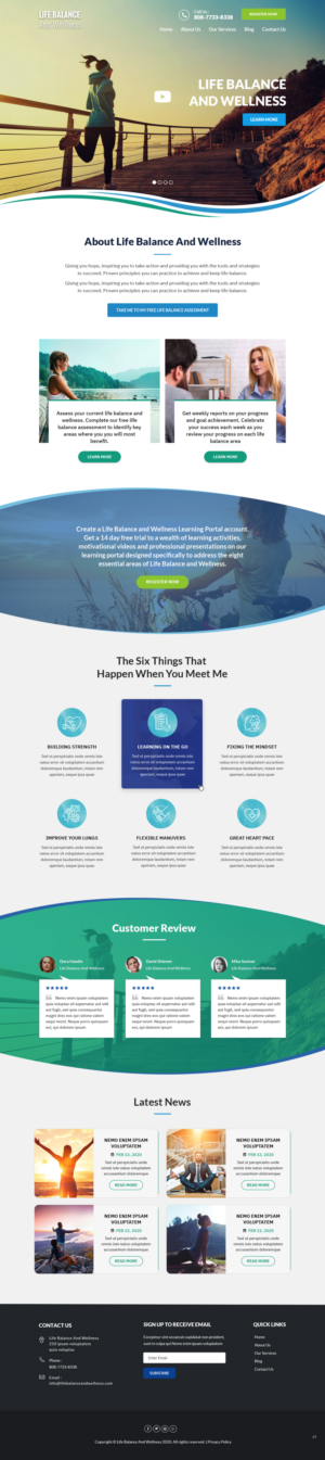 Web Design by pb for this project | Design #25537262