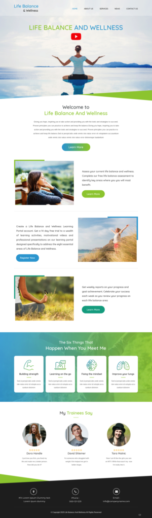 Web Design by pb for this project | Design: #25537266