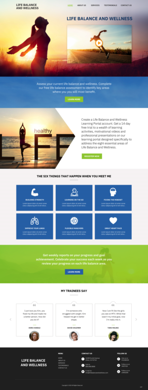 Web Design by pb for this project | Design: #25537278